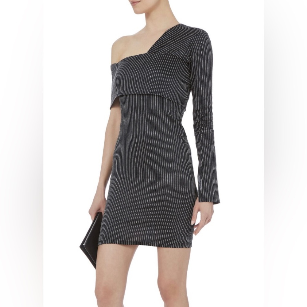 One shoulder mini dress